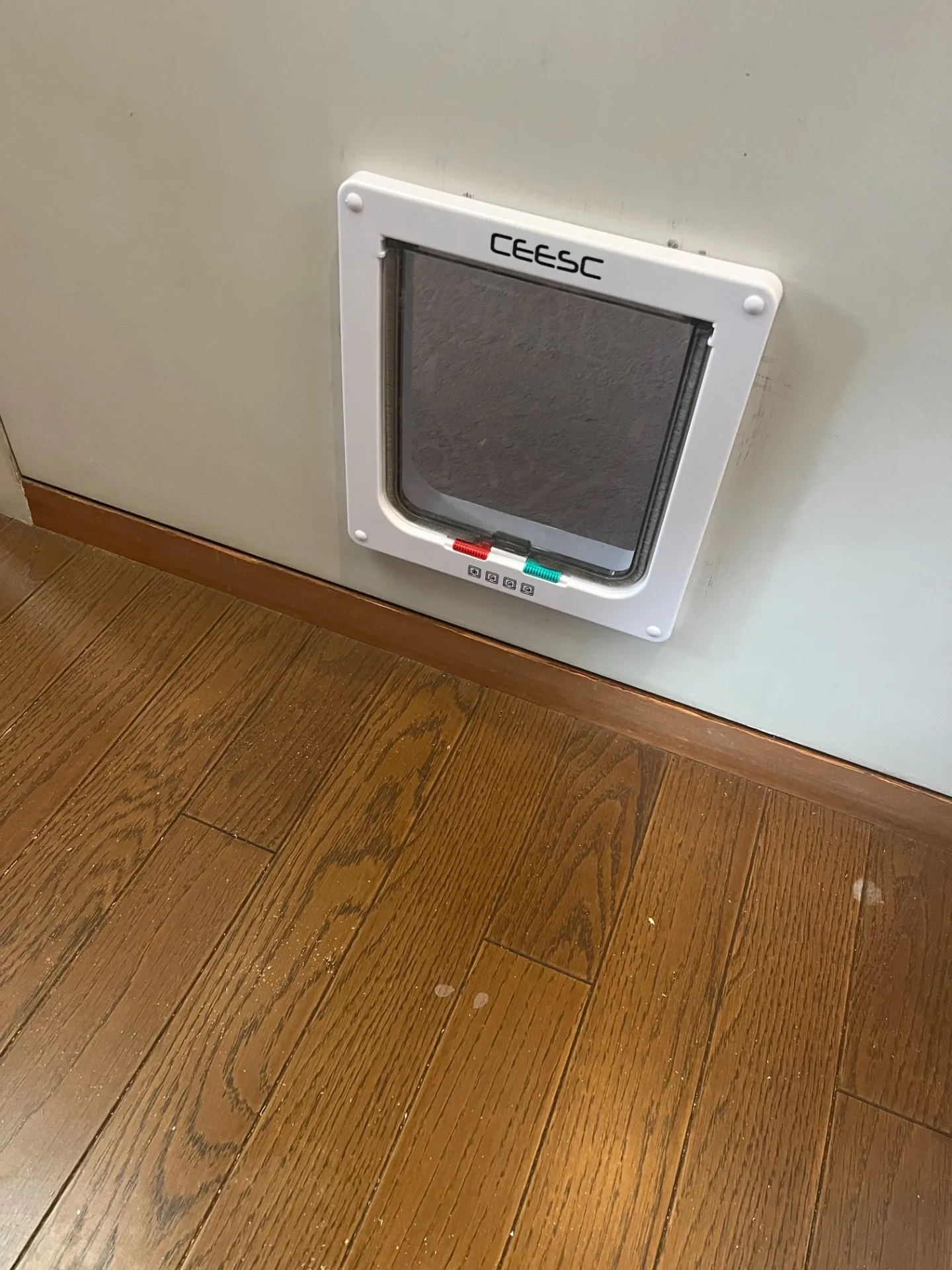 ペットドア取り付け